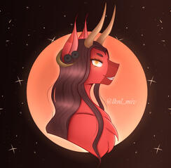 Shaded bust